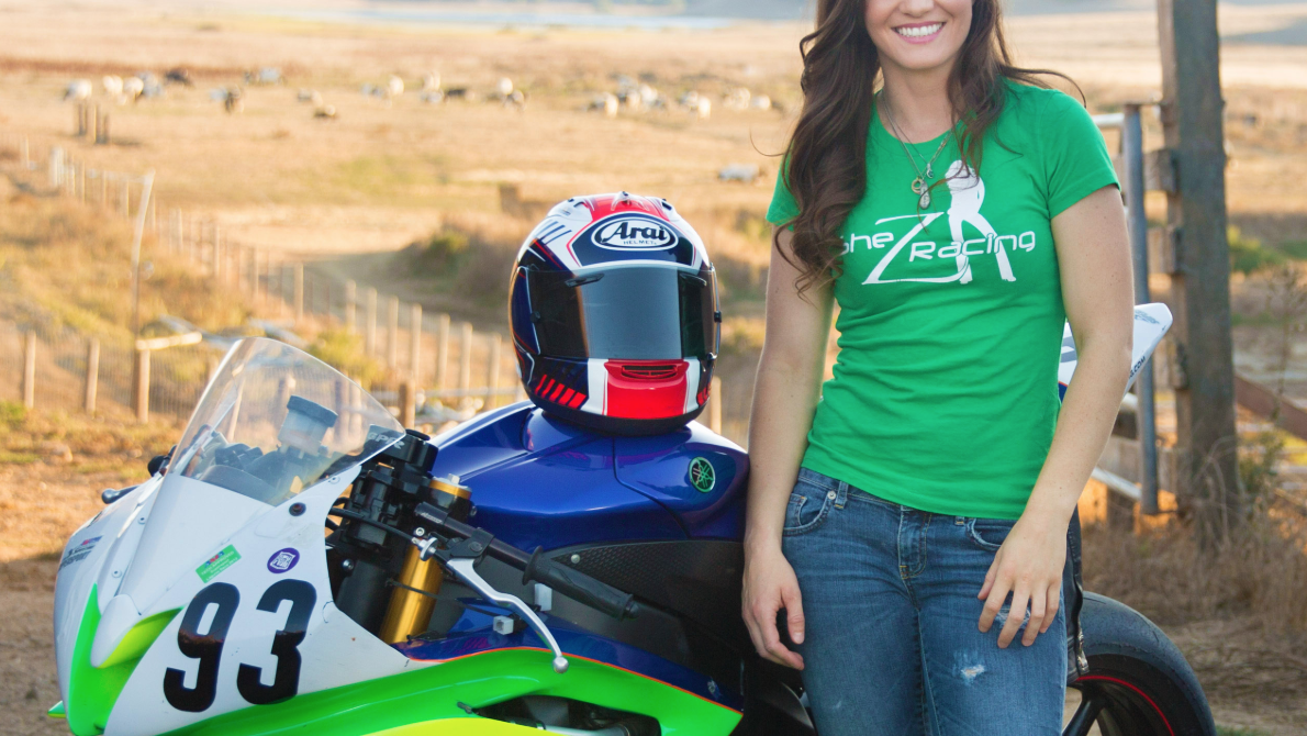Shelina Moreda motorcycle racer